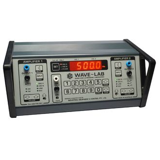 SIGNAL GENERATOR 'WAVE~LAB' DUAL DIGITAL 240V.AC