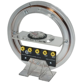 TANGENT GALVANOMETER MINI ROUND 4xCOILS C/W COMPASS