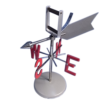 WIND VANE WIND SPEED INDICATOR DEMONSTRATION TYPE ANEMOMETER