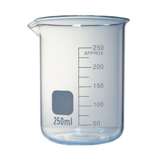 BEAKER BOROSILICATE GLASS GRADUATED 250ml
