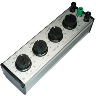 CAPACITOR BOX 4 DIAL 11.11µF x 0.001µF 400V.DC