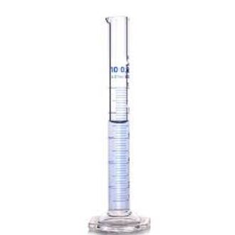 CYLINDER GRADUATED BOROSILICATE GLASS 10ml