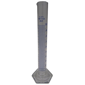CYLINDER GRADUATED BOROSILICATE GLASS 100ml
