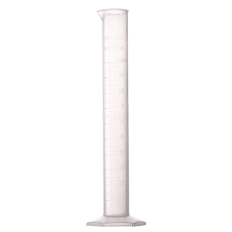 CYLINDER GRADUATED PLASTIC 100ml