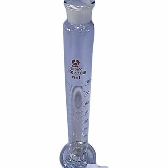 CYLINDER GRADUATED MIXING 100ml WITH POLYSTOPPER