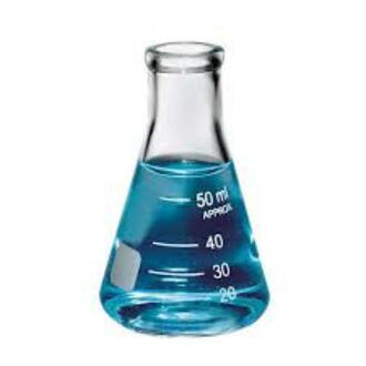 FLASK ERLENMEYER NARROW NECK GRADUATED 50ml