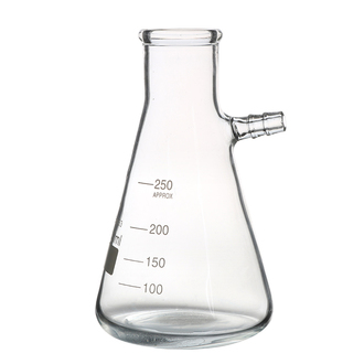 FLASK FILTER GLASS BUCHNER 250ml WITH SIDE ARM