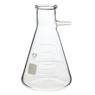 FLASK FILTER GLASS BUCHNER 500ml WITH SIDE ARM