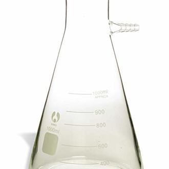 FLASK FILTER GLASS BUCHNER 1000ml WITH SIDE ARM