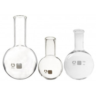 FLASK ROUND BOTTOM GLASS 100ml