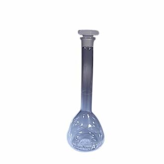 FLASK VOLUMETRIC GLASS 100ml WITH POLYSTOPPER
