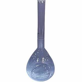 FLASK VOLUMETRIC GLASS 500ml WITH POLYSTOPPER