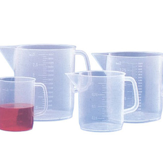 JUG MEASURING POLYPROPYLENE GRADUATED WITH HANDLE 1000ml