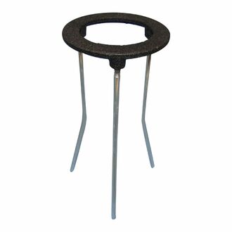 TRIPOD STAND CAST IRON ROUND TOP 230mm HIGH