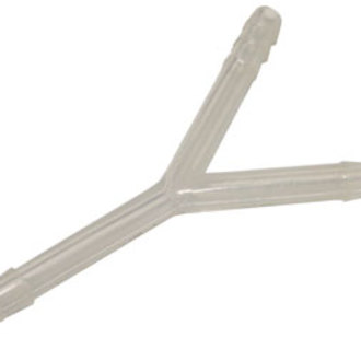 TUBE CONNECTOR POLYETHELENE Y SHAPE