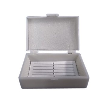 SLIDE BOX MICROSCOPE PLASTIC FITS 15 SLIDES