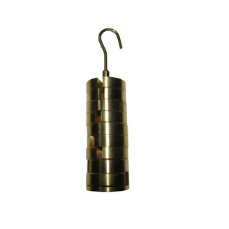 WEIGHT SET BRASS SLOTTED  9x50gm WITH 1x50gm CARRIER economy