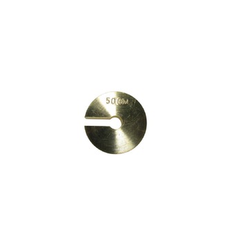 WEIGHT BRASS SLOTTED SPARE 50gm WEIGHT ONLY economy