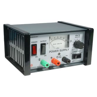 POWER SPLY,VAR,0-12V.DC,100/500mA MAX,ALG-METER