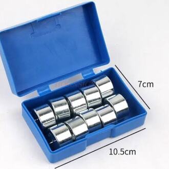 WEIGHT SET HOOKED TOP & BOTTOM 50GM X 10 PCS IN CASE