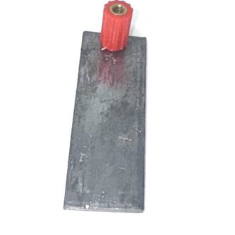 ELECTRODE LEAD 75x25x3mm WITH TERMINAL