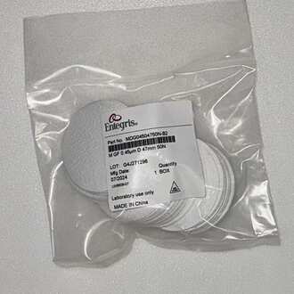 FILTER MEMBRANE GLASS FIBRE 47mm od 0.45um PACK/50