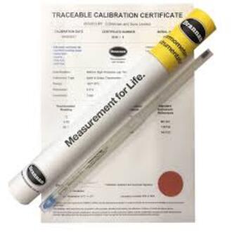 THERMOMETER 305mm -20/150 x 0.5c WITH TRACE CERTIFICATE TOTAL IMMERSION