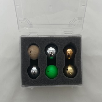 BALLS DENSITY SET OF 6 X 25MM