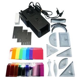 LIGHT BOX & OPTICAL SET 'HODSON' 12V (STD)