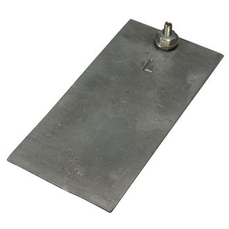 PLATES (ELECTRODES) LEAD 100x50x1.5mm THICK