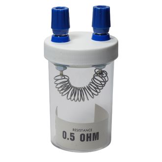 RESISTANCE COIL STANDARD WITH TERMINALS 0.5 OHM