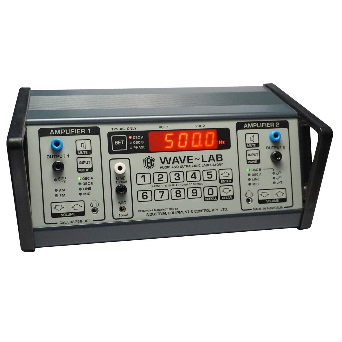 SIGNAL GENERATOR 'WAVE~LAB' DUAL DIGITAL 240V.AC