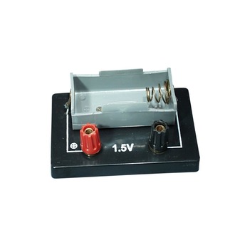 BATTERY HOLDER 1x1.5V D CELLS 4mm TERMINALS