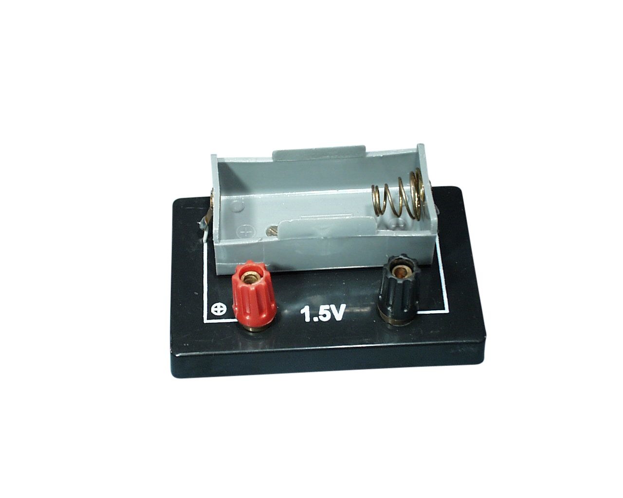 BATTERY HOLDER 1x1.5V D CELLS 4mm TERMINALS