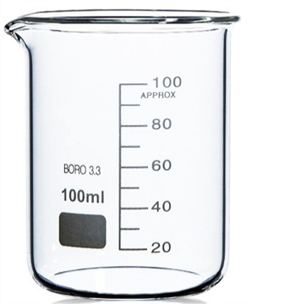 BEAKER BOROSILICATE GLASS GRADUATED 100ml
