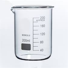 BEAKER BOROSILICATE GLASS GRADUATED 200ml
