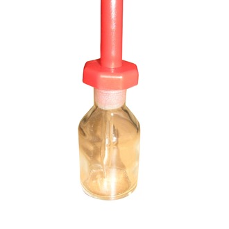 BOTTLE DROPPING CLEAR GLASS 30ml WITH POLYSTOPPER