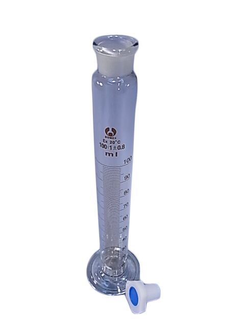 CYLINDER GRADUATED MIXING 100ml WITH POLYSTOPPER