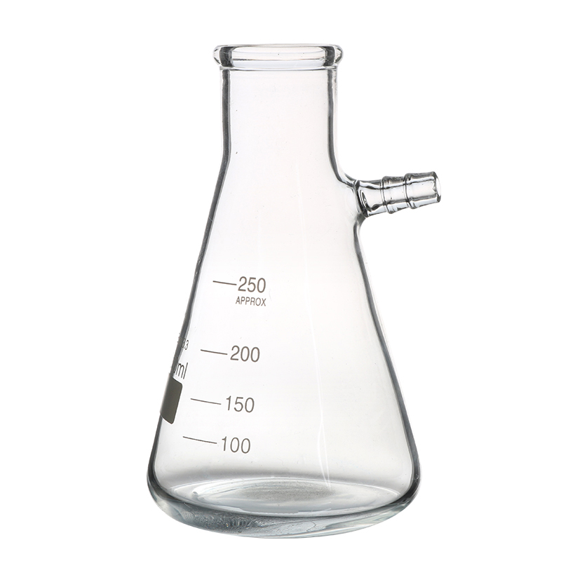 FLASK FILTER GLASS BUCHNER 250ml WITH SIDE ARM