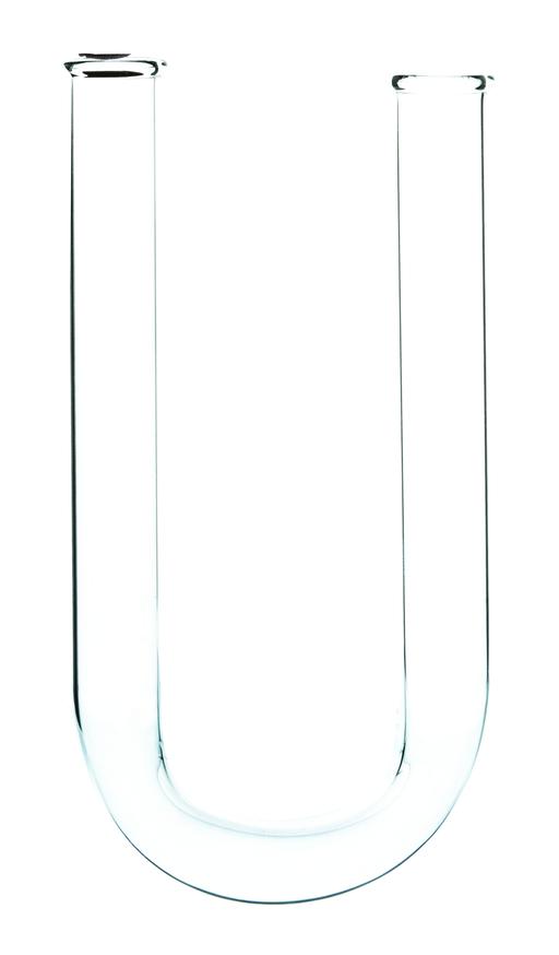 TUBE U-FORM GLASS PLAIN 125x15mm DRYING TUBE