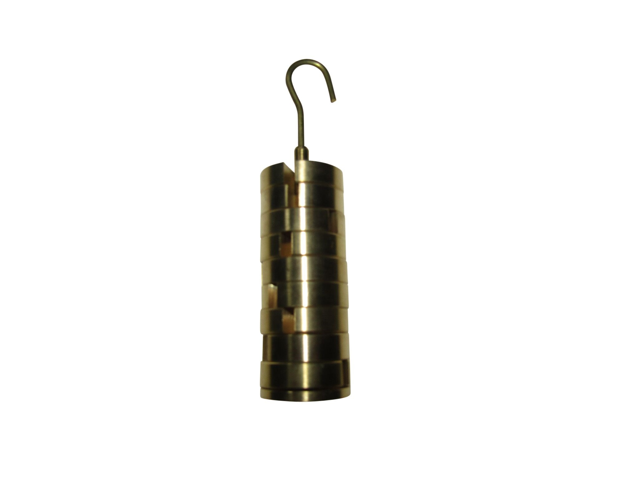 WEIGHT SET BRASS SLOTTED 9x50gm WITH 1x50gm CARRIER economy