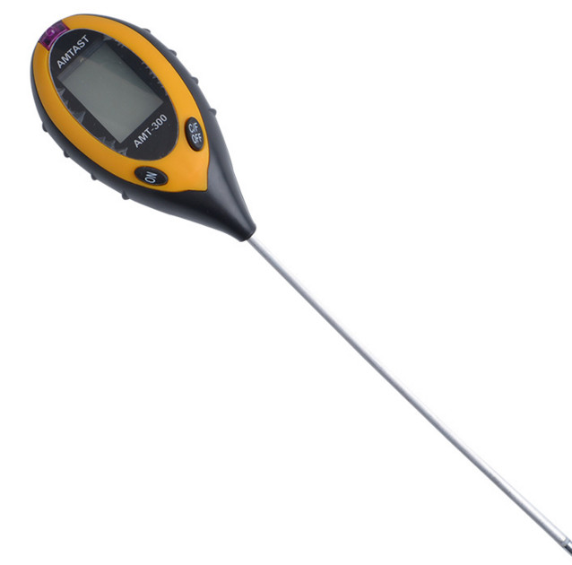 METER pH LIGHT MOISTURE TEMPERATURE 4 IN 1 BASIC DIGITAL WITH STEM