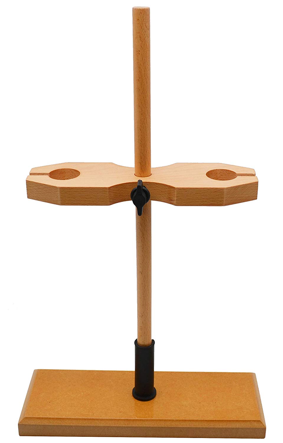 HOLDER FUNNEL WOODEN WITH STAND DOUBLE
