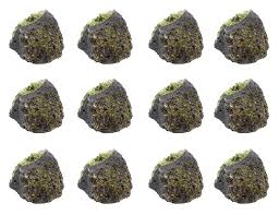 GEOLOGICAL SPECIMENS MINERAL OLIVINE (IN BASALT)