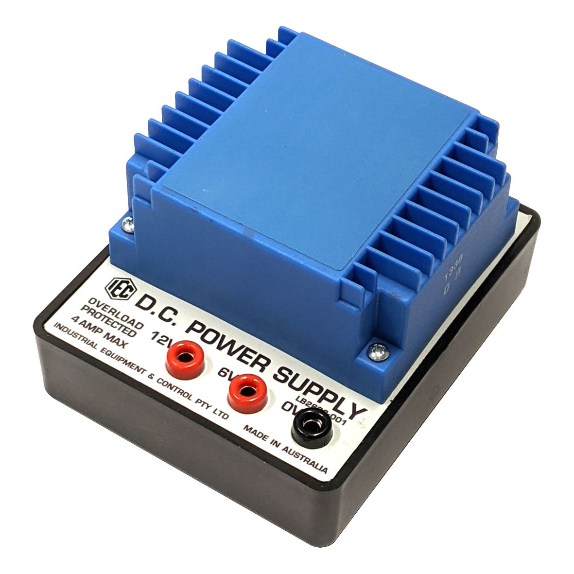 POWER SUPPLY DC ONLY 240/6V & 12V. 4A MINI
