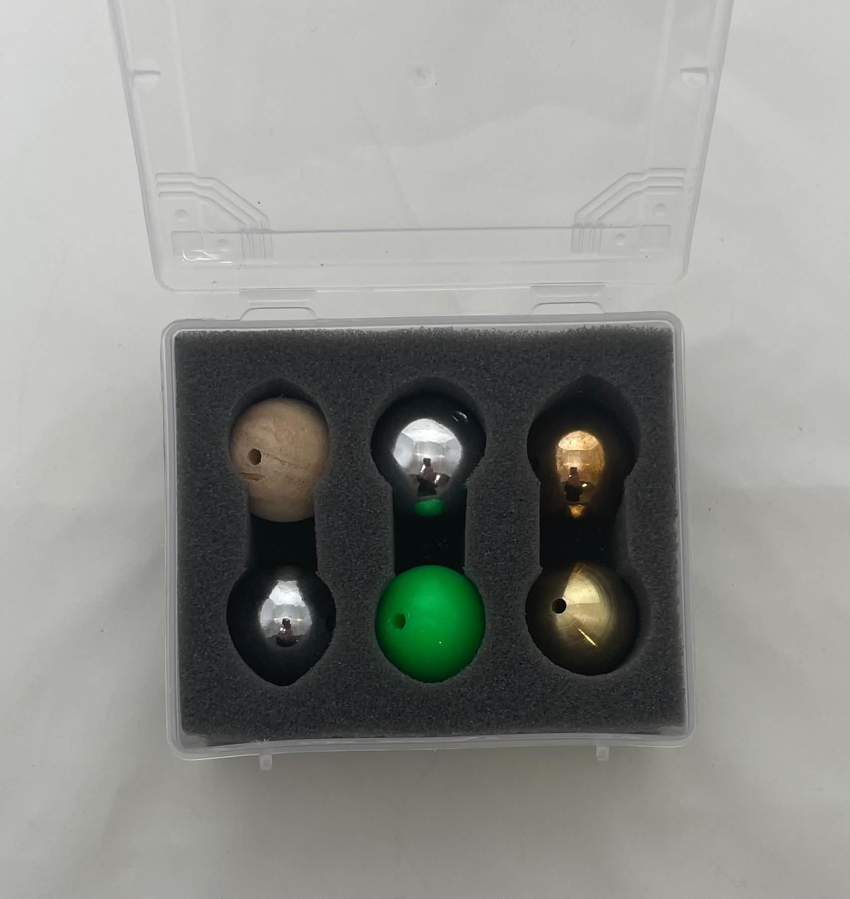 BALLS DENSITY SET OF 6 X 25MM