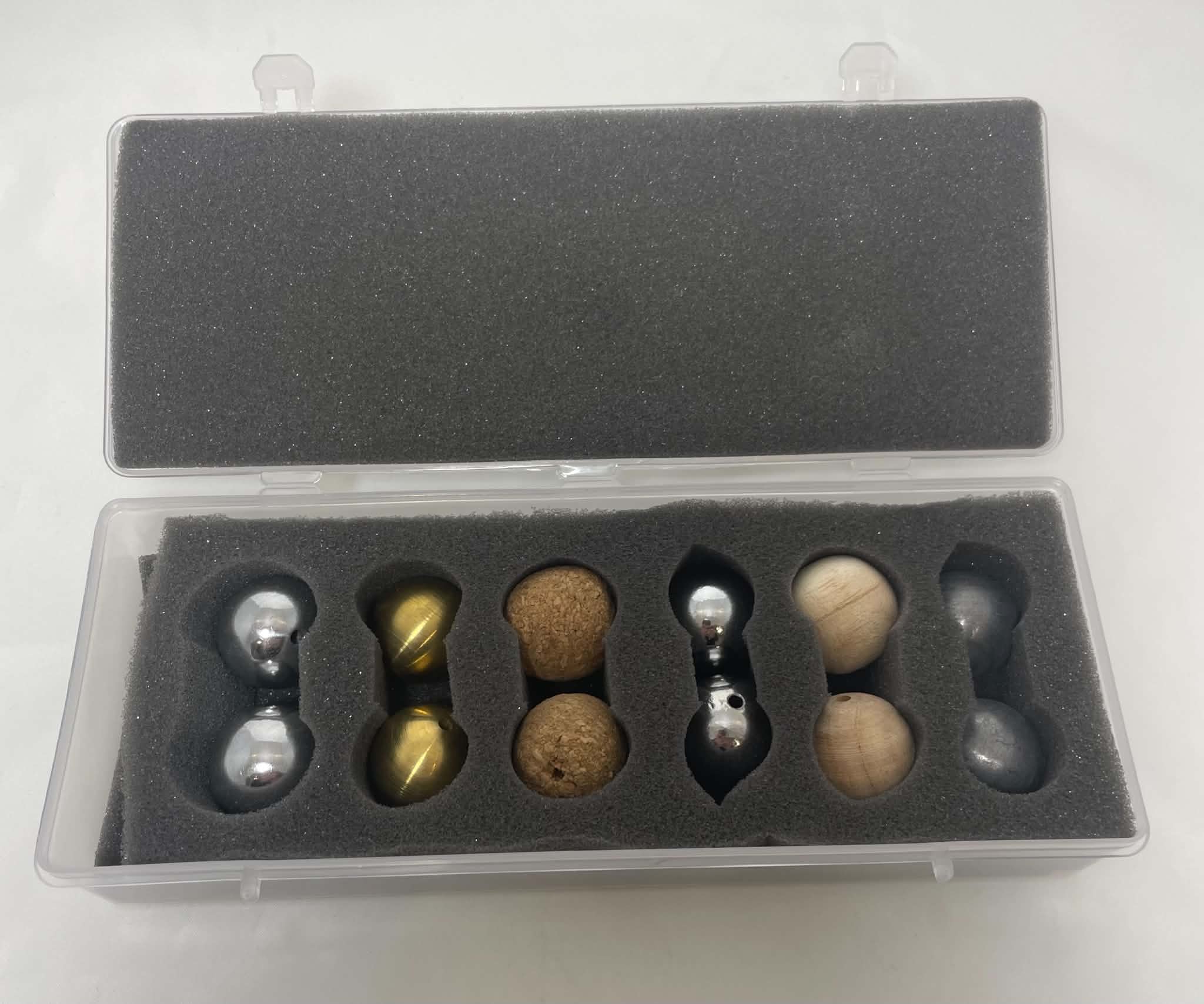 BALLS DENSITY SET OF 12 X 25MM
