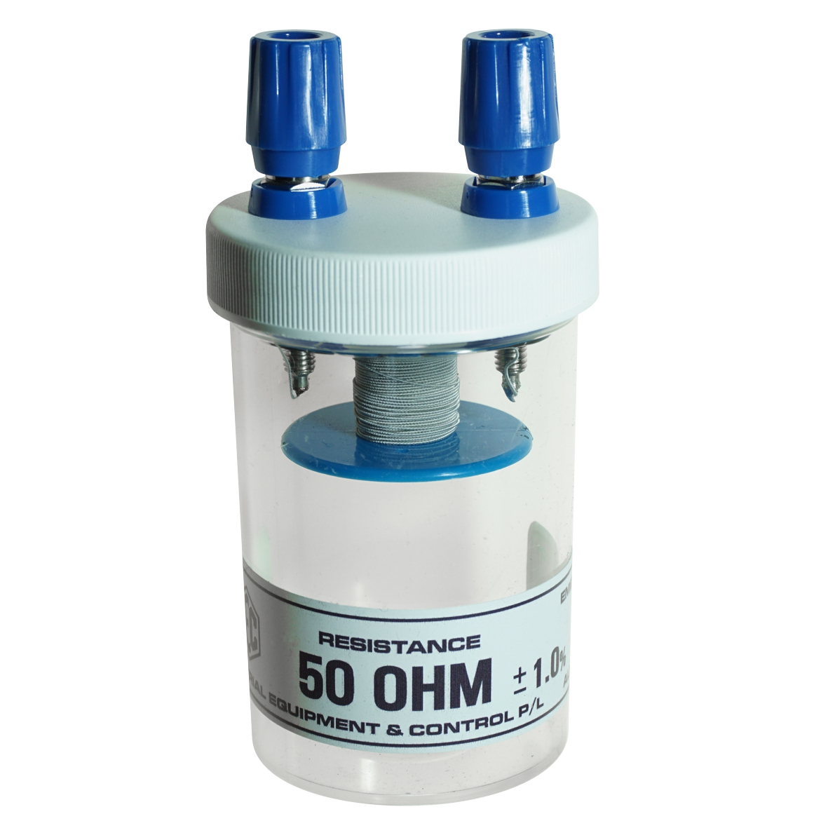 RESISTANCE COIL STANDARD WITH TERMINALS 50 OHM